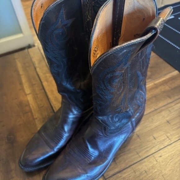 Lucchese 1883 Men’s Brown Leather Boots – Size 9.5 D - Picture 1 of 6